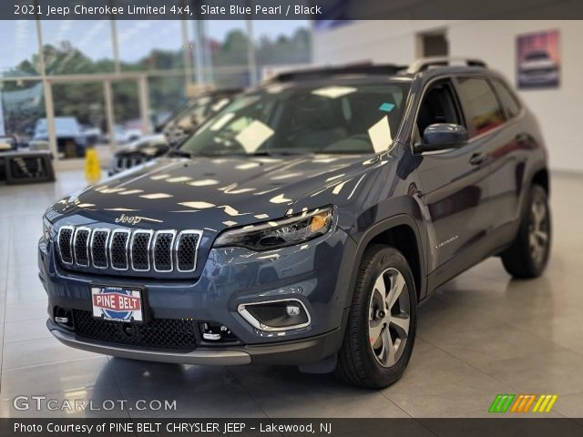 2021 Jeep Cherokee Limited 4x4 in Slate Blue Pearl