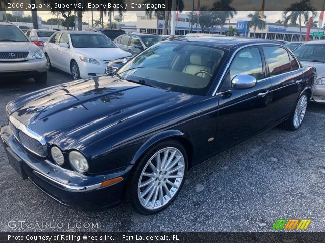 2006 Jaguar XJ Super V8 in Ebony Black