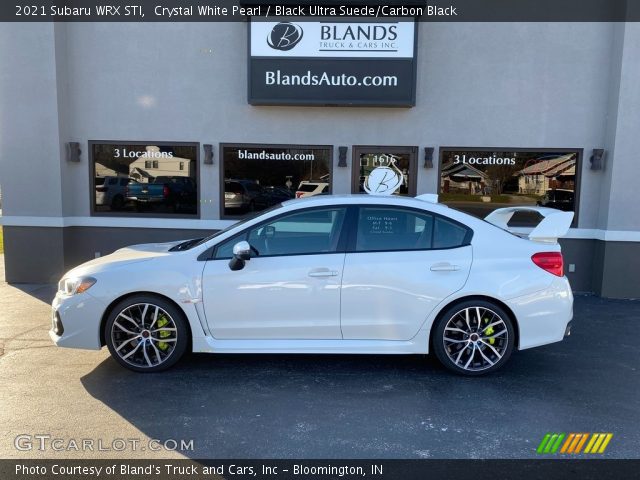 2021 Subaru WRX STI in Crystal White Pearl