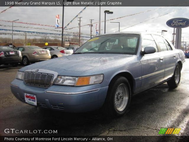 1998 Mercury Grand Marquis LS in Light Blue Metallic