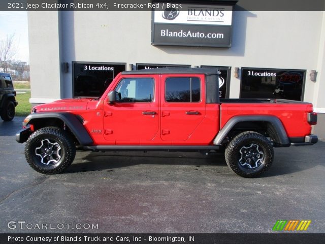 2021 Jeep Gladiator Rubicon 4x4 in Firecracker Red