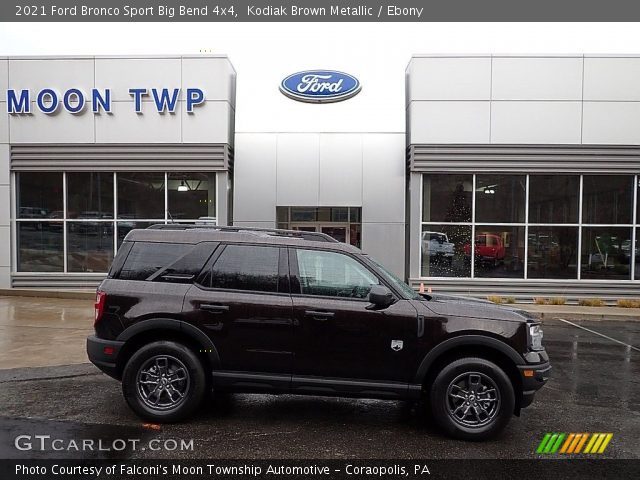 2021 Ford Bronco Sport Big Bend 4x4 in Kodiak Brown Metallic