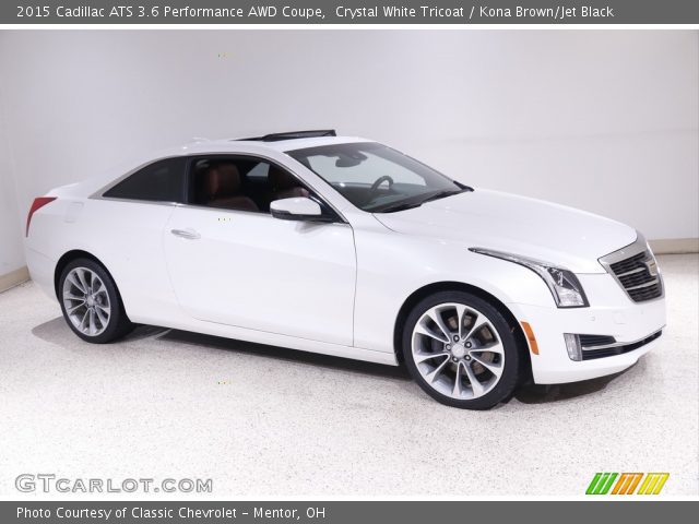 2015 Cadillac ATS 3.6 Performance AWD Coupe in Crystal White Tricoat