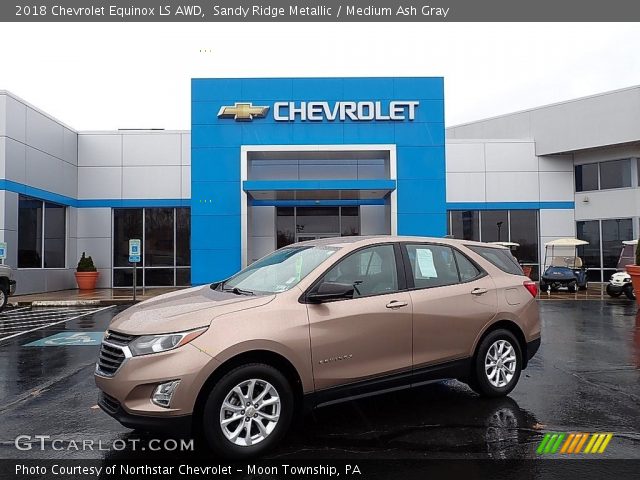 2018 Chevrolet Equinox LS AWD in Sandy Ridge Metallic