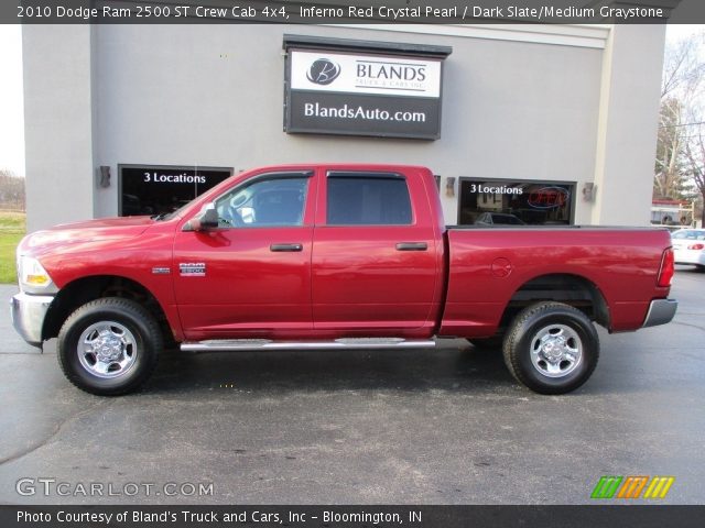 2010 Dodge Ram 2500 ST Crew Cab 4x4 in Inferno Red Crystal Pearl