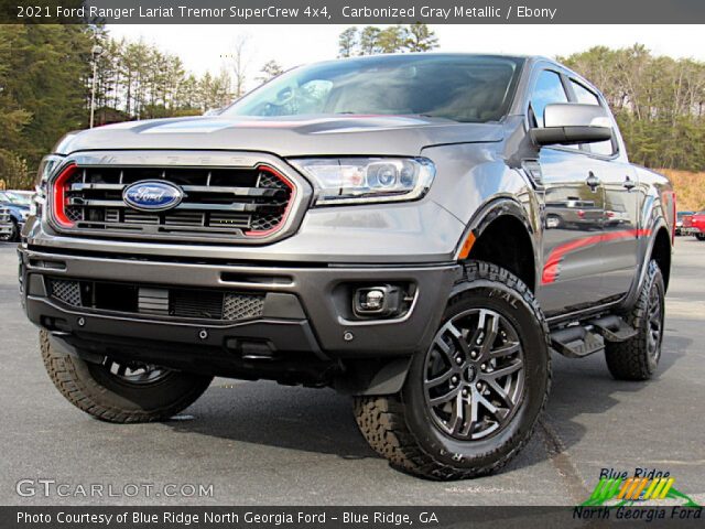 2021 Ford Ranger Lariat Tremor SuperCrew 4x4 in Carbonized Gray Metallic