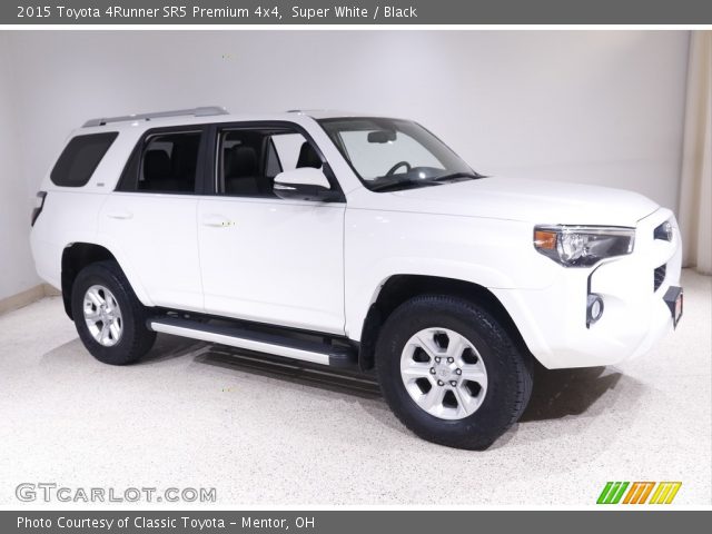 2015 Toyota 4Runner SR5 Premium 4x4 in Super White