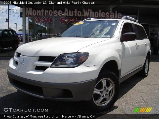 2003 Mitsubishi Outlander LS in Diamond White Pearl