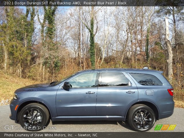 2021 Dodge Durango SXT Plus Blacktop AWD in Reactor Blue Pearl