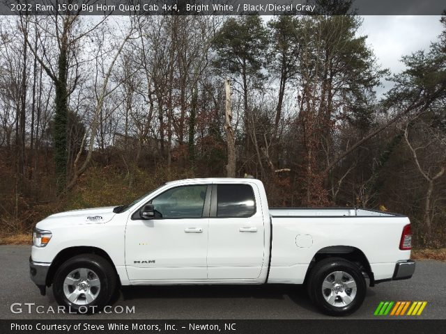 2022 Ram 1500 Big Horn Quad Cab 4x4 in Bright White