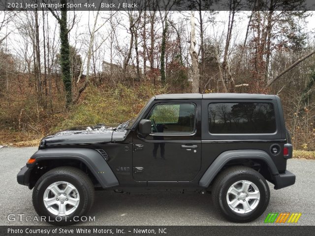 2021 Jeep Wrangler Sport 4x4 in Black