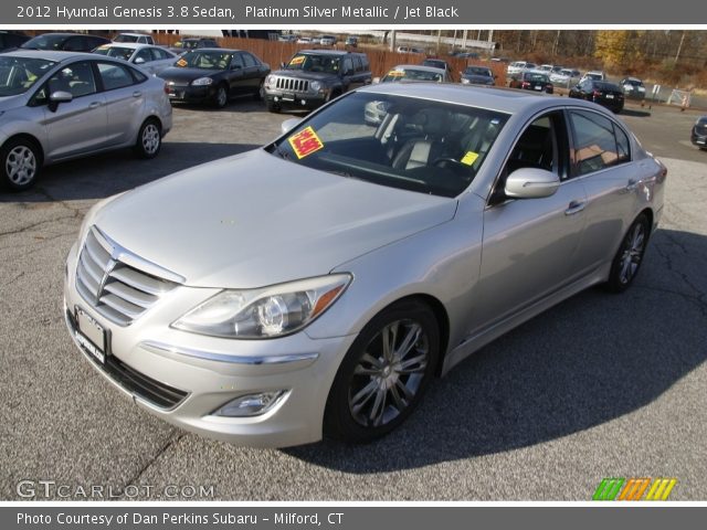 2012 Hyundai Genesis 3.8 Sedan in Platinum Silver Metallic