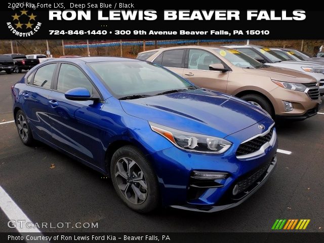 2020 Kia Forte LXS in Deep Sea Blue