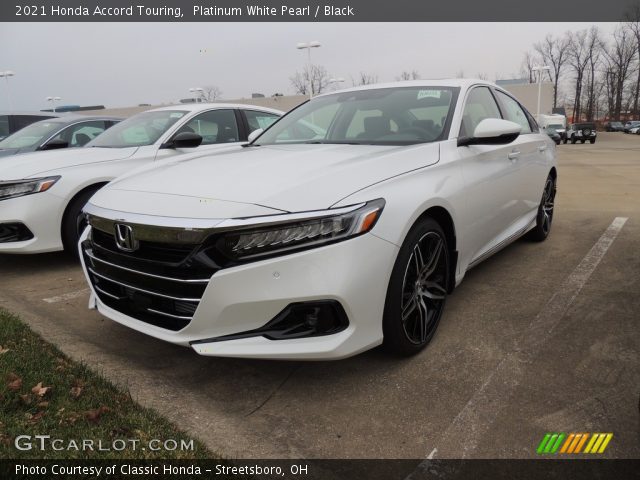 2021 Honda Accord Touring in Platinum White Pearl