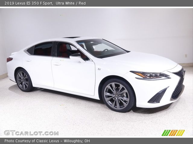 2019 Lexus ES 350 F Sport in Ultra White