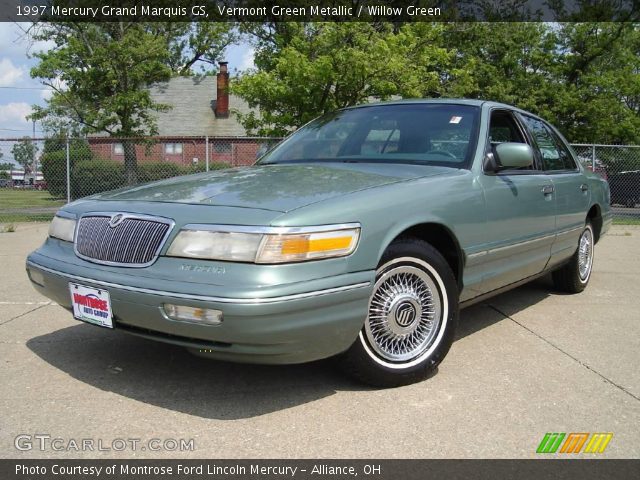 1997 Mercury Grand Marquis GS in Vermont Green Metallic
