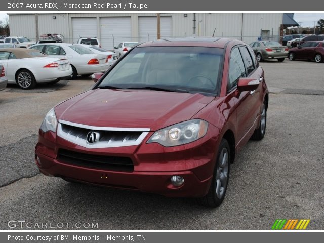 2007 Acura RDX  in Moroccan Red Pearl