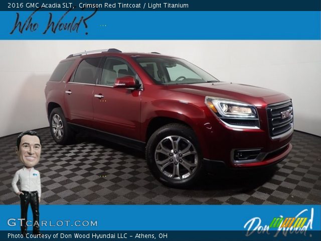2016 GMC Acadia SLT in Crimson Red Tintcoat