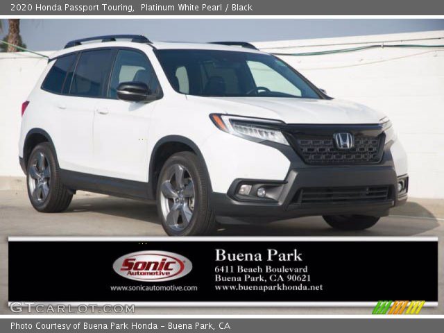 2020 Honda Passport Touring in Platinum White Pearl