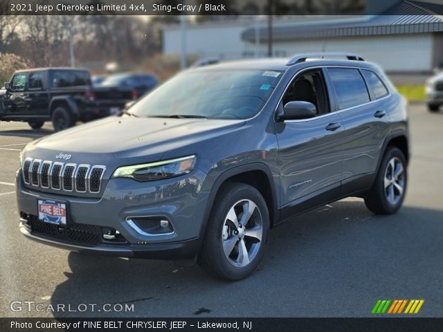 2021 Jeep Cherokee Limited 4x4 in Sting-Gray
