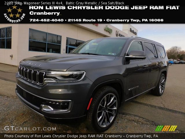2022 Jeep Wagoneer Series III 4x4 in Baltic Gray Metallic