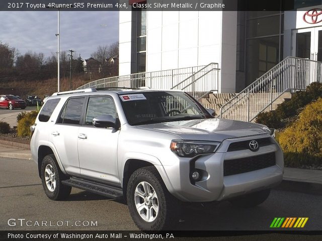 2017 Toyota 4Runner SR5 Premium 4x4 in Classic Silver Metallic