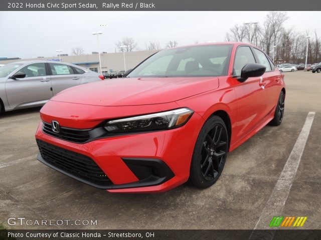 2022 Honda Civic Sport Sedan in Rallye Red