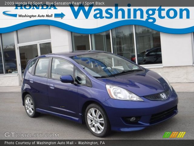 2009 Honda Fit Sport in Blue Sensation Pearl