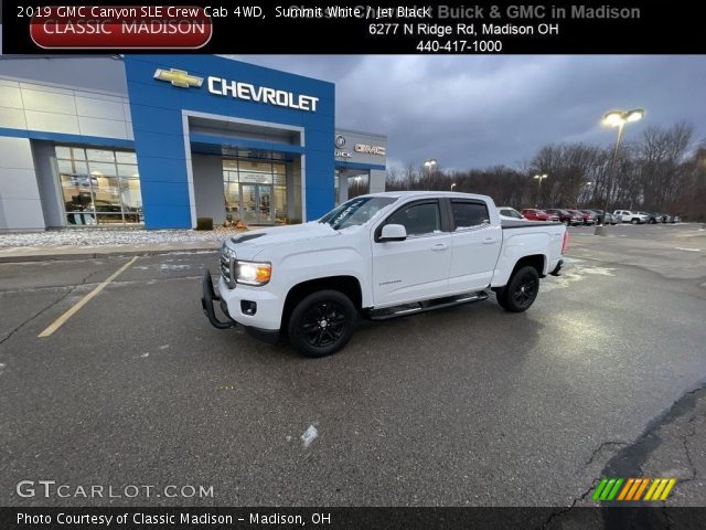 2019 GMC Canyon SLE Crew Cab 4WD in Summit White