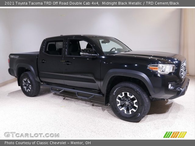 2021 Toyota Tacoma TRD Off Road Double Cab 4x4 in Midnight Black Metallic