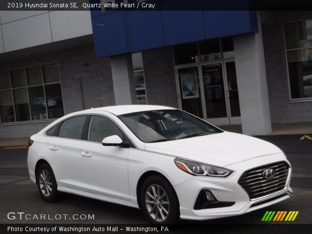 2019 Hyundai Sonata SE in Quartz White Pearl