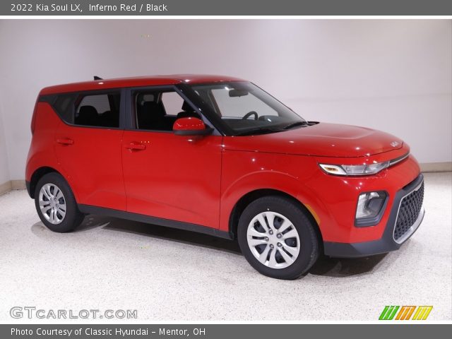 2022 Kia Soul LX in Inferno Red