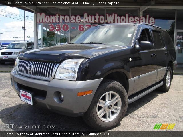 2003 Mercury Mountaineer Convenience AWD in Black