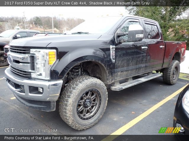 2017 Ford F350 Super Duty XLT Crew Cab 4x4 in Shadow Black