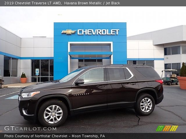 2019 Chevrolet Traverse LT AWD in Havana Brown Metallic