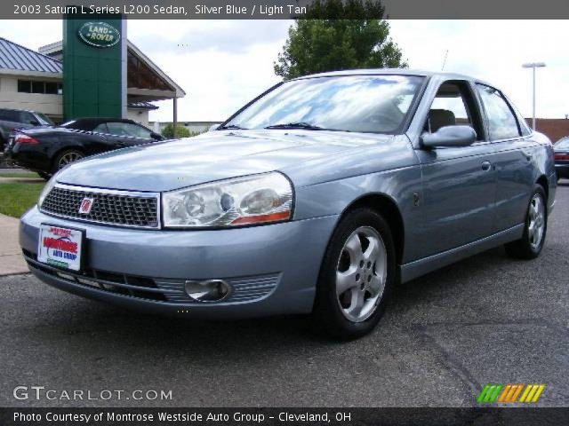 2003 Saturn L Series L200 Sedan in Silver Blue