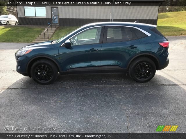 2020 Ford Escape SE 4WD in Dark Persian Green Metallic