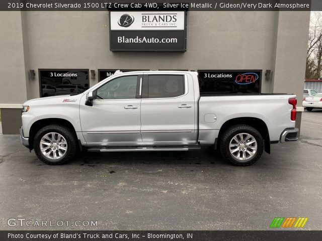 2019 Chevrolet Silverado 1500 LTZ Crew Cab 4WD in Silver Ice Metallic