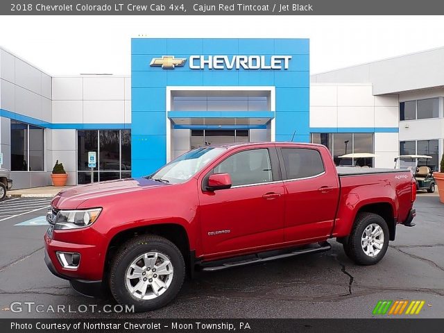 2018 Chevrolet Colorado LT Crew Cab 4x4 in Cajun Red Tintcoat