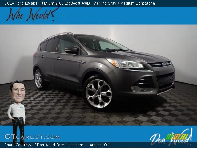 2014 Ford Escape Titanium 2.0L EcoBoost 4WD in Sterling Gray