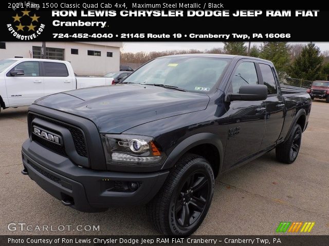 2021 Ram 1500 Classic Quad Cab 4x4 in Maximum Steel Metallic