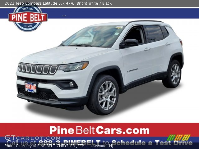 2022 Jeep Compass Latitude Lux 4x4 in Bright White