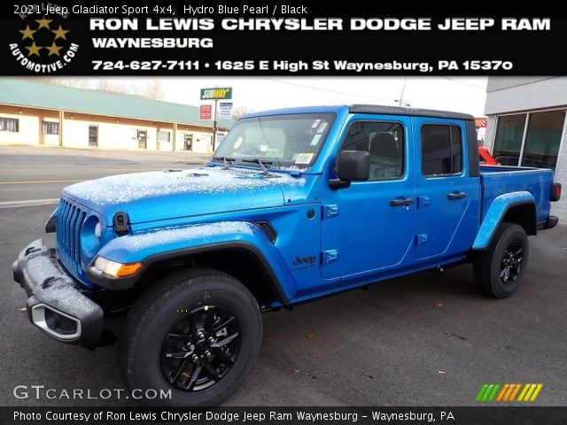 2021 Jeep Gladiator Sport 4x4 in Hydro Blue Pearl