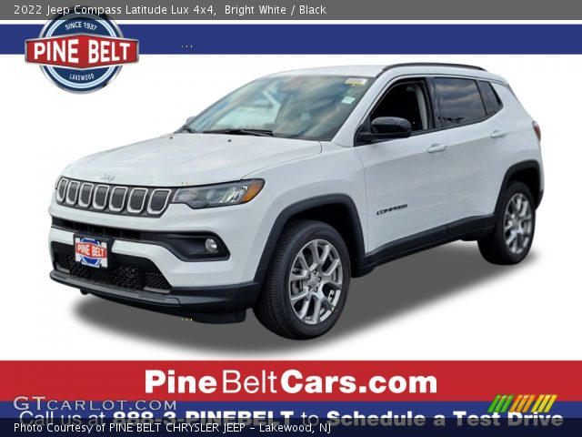 2022 Jeep Compass Latitude Lux 4x4 in Bright White