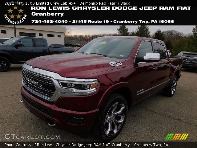 2022 Ram 1500 Limited Crew Cab 4x4 in Delmonico Red Pearl