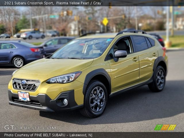 2021 Subaru Crosstrek Sport in Plasma Yellow Pearl