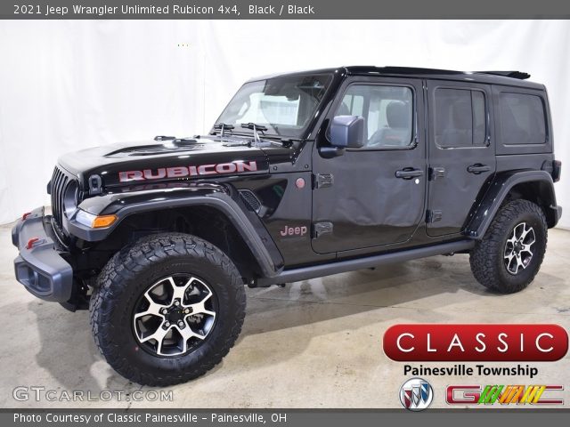2021 Jeep Wrangler Unlimited Rubicon 4x4 in Black