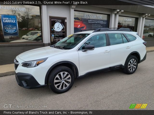 2020 Subaru Outback 2.5i in Crystal White Pearl