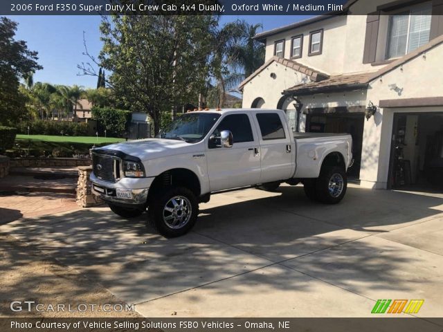2006 Ford F350 Super Duty XL Crew Cab 4x4 Dually in Oxford White