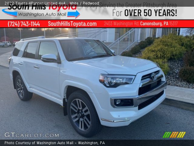 2022 Toyota 4Runner Limited 4x4 in White